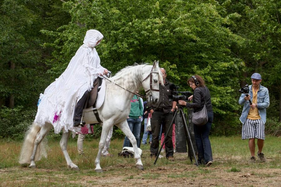 Performance Frozen Dance van Grace Schwindt tijdens Lustwarande 2019