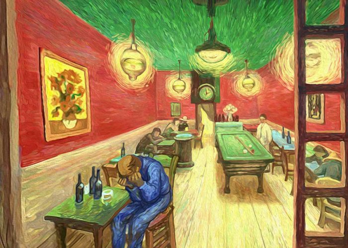 360 graden schilderijen van Gogh