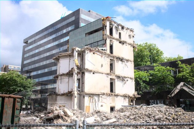 Sloop deel Stadhuis Tilburg ten behoeve van Primark