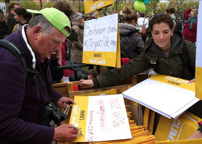 Klimaatmars april 2017 Amsterdam