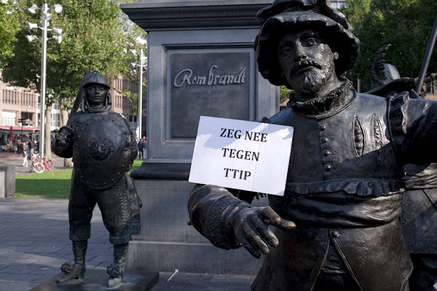 TTIP Demonstratie Amsterdam 2015