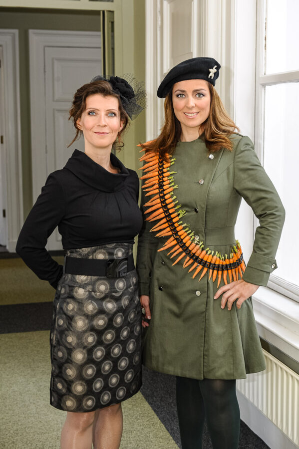 Marianne Thieme en Esther Ouwehand, Prinsjesdag Den Haag 2012