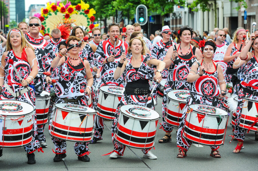 Multiculiturele optocht T-Parade Tilburg 2012