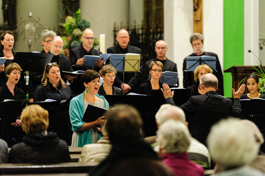 Concert ter ere van componist Mathieu Dijker, door Ad Parnassum, Boxtel 2015