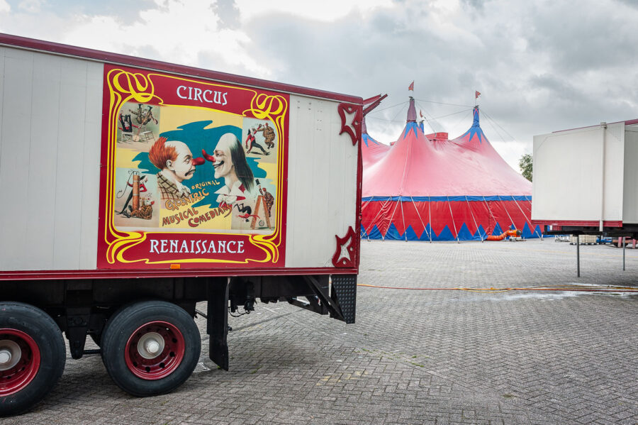 Circcuswagen van Circus Renaissance Tilburg 2012