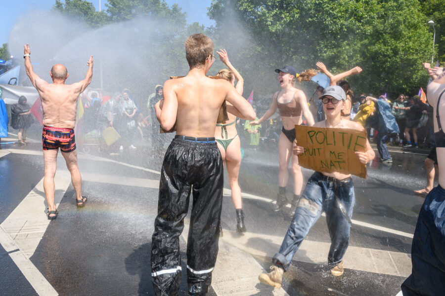 Demonstratie Extinction Rebellion A12, 25 september 2023
