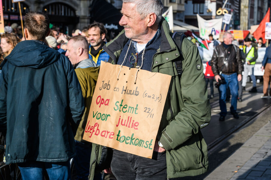 Klimaatmars Amsterdam 2023
