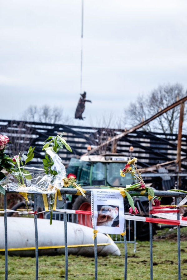 Wake en opruimwerkzaamheden stalbrand Mill 2017