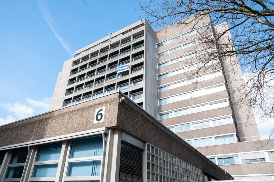 Impressie Maaslandziekenhuis Sittard voorafgaande aan de slloop.
