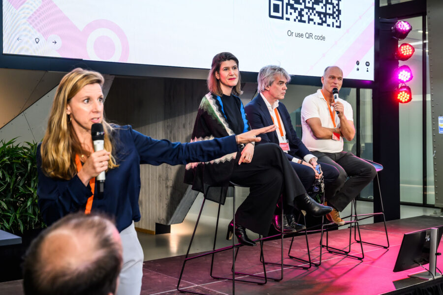 Panel tijdens Evenement van Mindlabs Tilburg: Faces of the Future