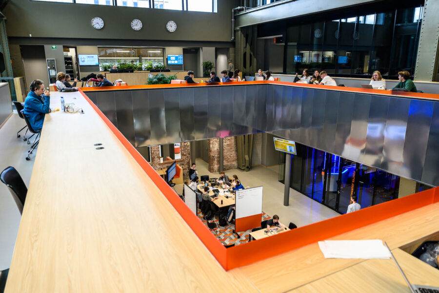 Studenten in Mindlabs Tilburg